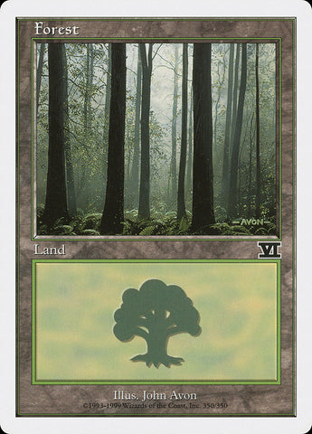 Forest (#350) [Classic Sixth Edition]