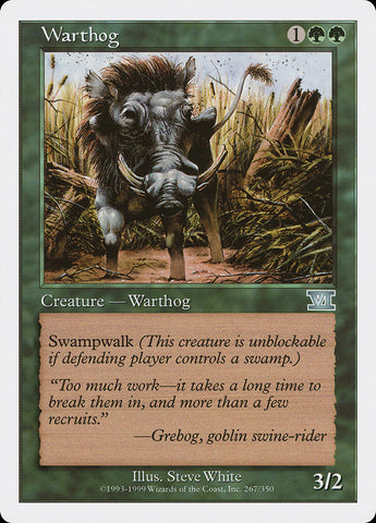 Warthog [Classique sixième édition] 