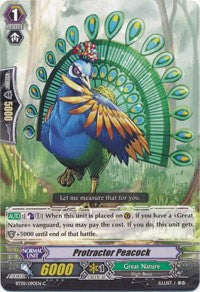 Protractor Peacock (BT09/090EN) [Clash of Knights & Dragons]