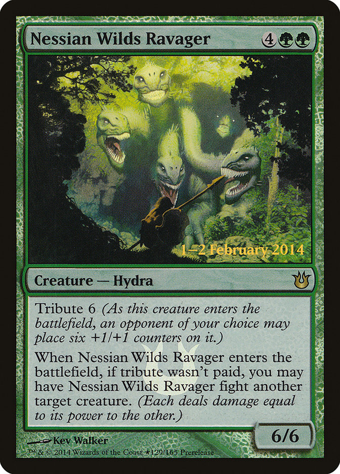 Nessian Wilds Ravager  (Prerelease) [Born of the Gods Prerelease Promos]