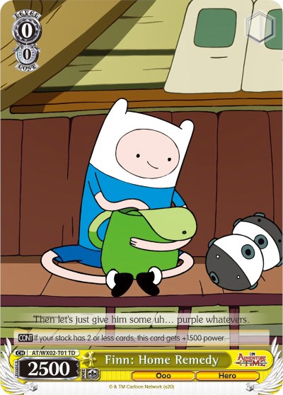 Finn: Home Remedy (AT/WX02-T01 TD) [Adventure Time]