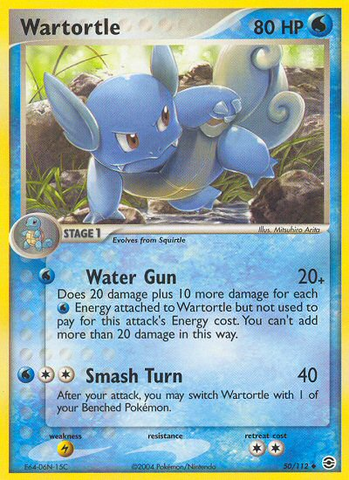 Wartortle (50/112) [EX: FireRed &amp; LeafGreen] 