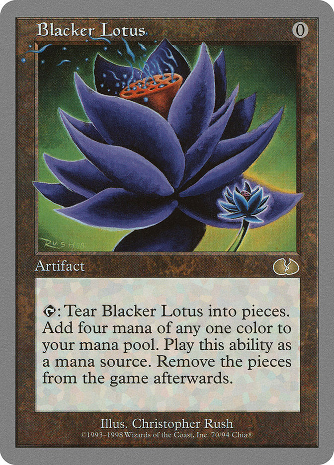 Blacker Lotus [Décollé] 