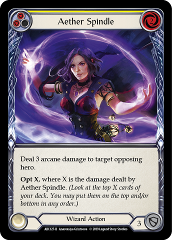 Aether Spindle (Jaune) [ARC127-R] 1ère édition Normal 