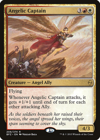 Capitán angelical [Batalla por Zendikar] 