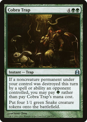 Cobra Trap [Commander 2011]