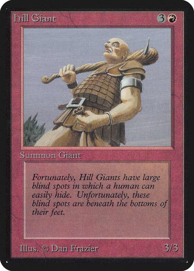 Hill Giant [edición limitada alfa] 