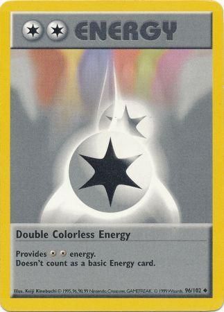 Double énergie incolore (96/102) [Ensemble de base (sans ombre)] 