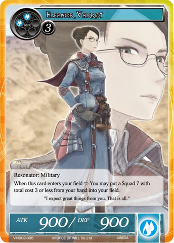 Eleanor Varrot (VIN002-035) [Vingolf 2: Valkyria Chronicles]