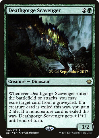 Deathgorge Scavenger  (Prerelease) [Ixalan Prerelease Promos]