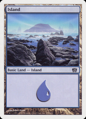 Island (#335) [Eighth Edition]