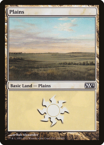 Plains (#230) [Magic 2012]