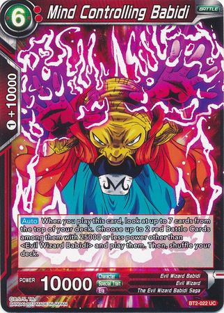 Mind Controlling Babidi [BT2-022]