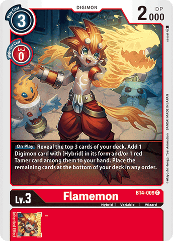 Flamemon [BT4-009] [Gran Leyenda] 