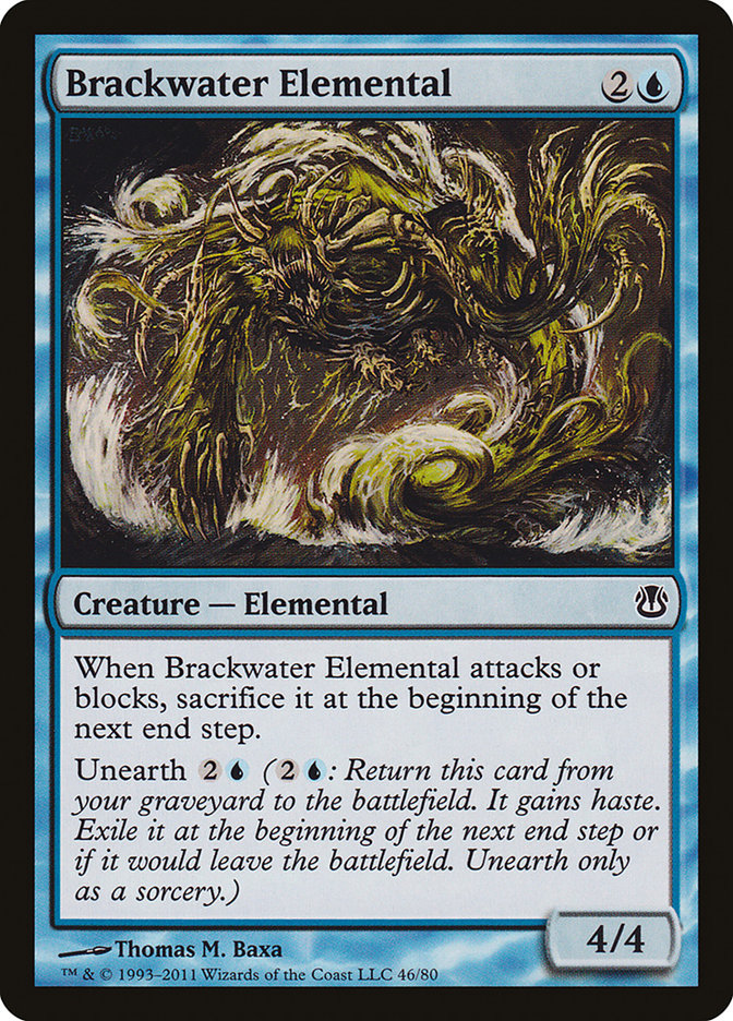 Brackwater Elemental [Duel Decks: Ajani contre Nicol Bolas] 