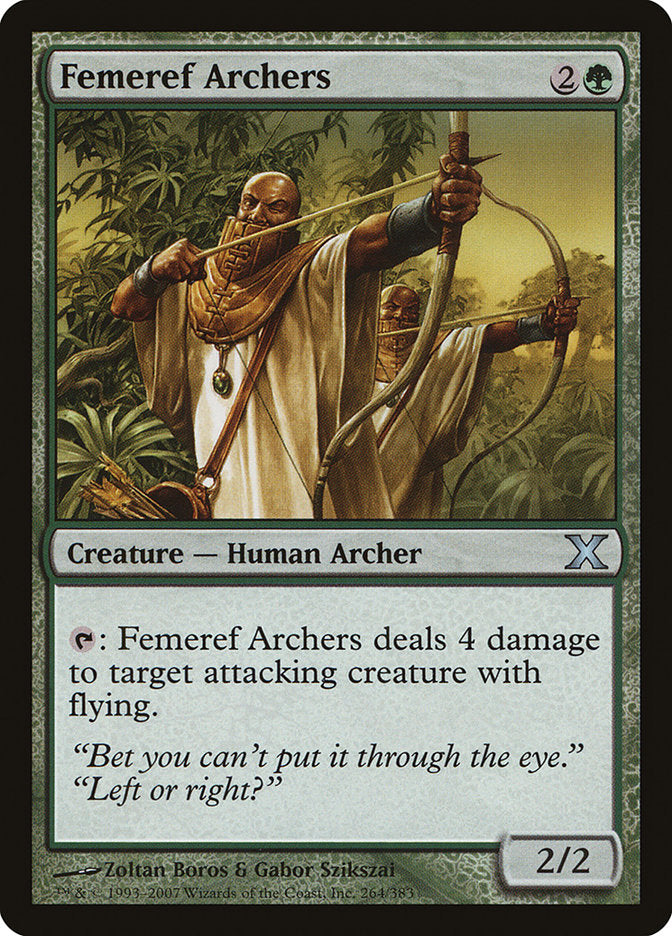 Femeref Archers [Dixième édition] 