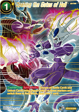 Opening the Gates of Hell (BT14-116) [Cross Spirits]