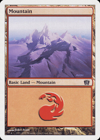 Mountain (#344) [Eighth Edition]