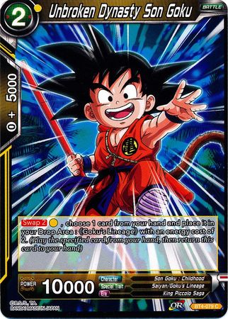 Unbroken Dynasty Son Goku [BT4-079]