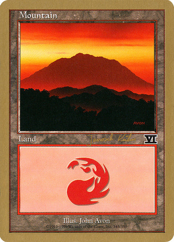 Mountain (jk343) (Janosch Kuhn) [World Championship Decks 2000]