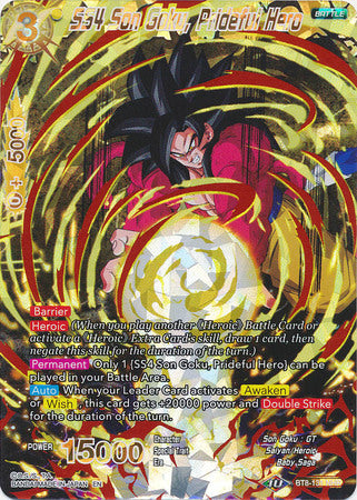 SS4 Son Goku, Prideful Hero [BT8-131]