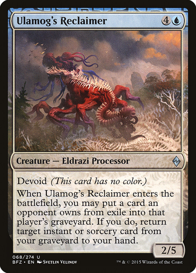 Reclamador de Ulamog [Batalla por Zendikar] 