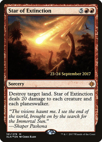 Star of Extinction  (Prerelease) [Ixalan Prerelease Promos]