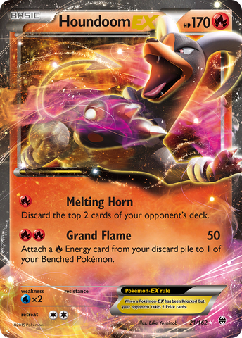 Houndoom EX (21/162) [XY: AVANCE] 