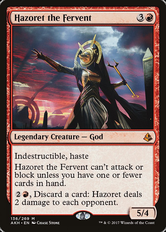 Hazoret la Ferviente [Amonkhet] 