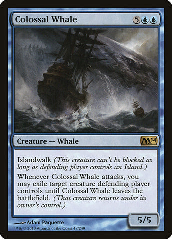 Baleine colossale [Magic 2014] 