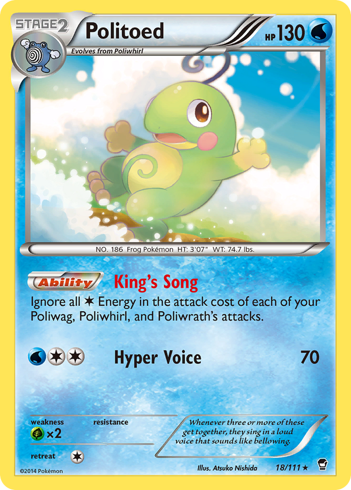 Politoed (18/111) [XY : Poings furieux] 