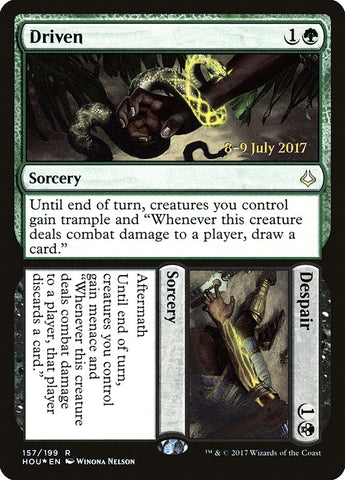 Driven // Despair  (Prerelease) [Hour of Devastation Prerelease Promos]