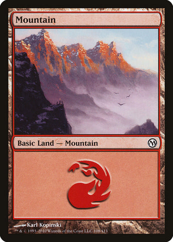 Mountain (#108) [Duels of the Planeswalkers]