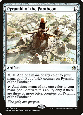 Pyramid of the Pantheon  (Prerelease) [Amonkhet Prerelease Promos]