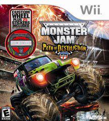 Monster Jam: Path of Destruction with Wheel - Wii
