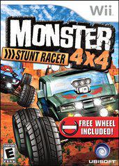 Monster 4x4: Stunt Racer with Racing Wheel - Wii
