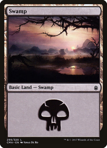 Swamp (#299) [Commander Anthology]