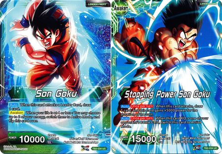 Son Goku // Arrêt du pouvoir Son Goku [TB2-034] 