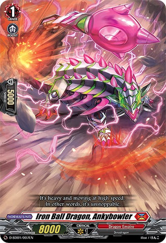 Iron Ball Dragon, Ankybowler (D-SD01/007EN) [Yu-yu Kondo: Holy Dragon]