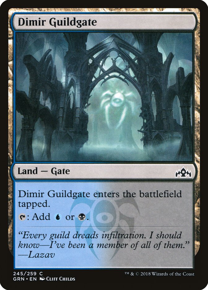 Dimir Guildgate (245/259) [Guildes de Ravnica] 