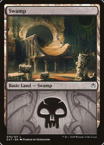 Swamp (#75) [Guilds of Ravnica Guild Kit]