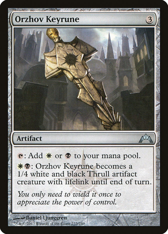 Llave rúnica de Orzhov [Gatecrash] 