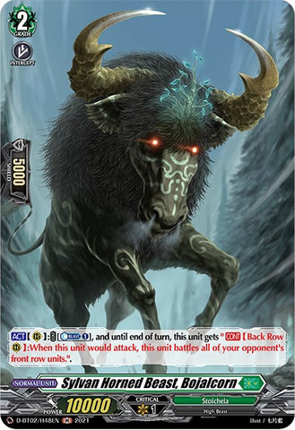 Sylvan Horned Beast, Bojalcorn (D-BT02/H48EN) [A Brush with the Legends]