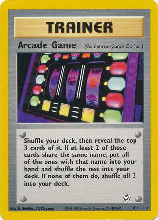 Juego de arcade (83/111) [Neo Génesis] 