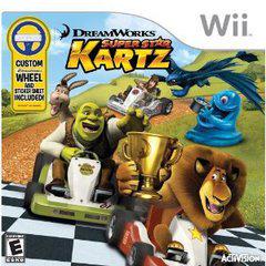 Dreamworks Super Star Kartz with Wheel - Wii