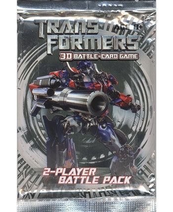 Transformers 3D Battle Card Game Booster Pack