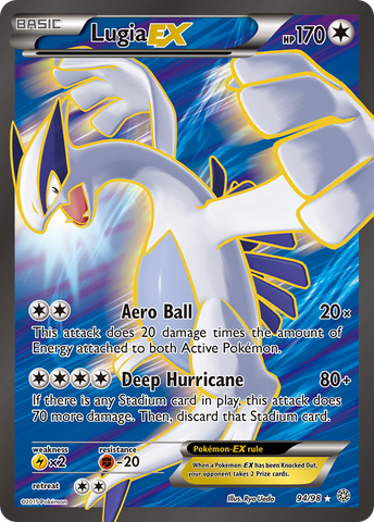 Lugia EX (94/98) [XY: orígenes antiguos] 