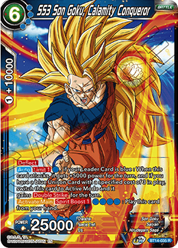 SS3 Son Goku, Conquérant de Calamité [BT14-035] 