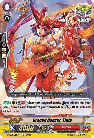 Dragon Dancer, Tiqla (D-PS01/061EN) [P Clan Collection 2022]