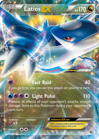 Latios EX (58/108) [XY: Cielos rugientes] 